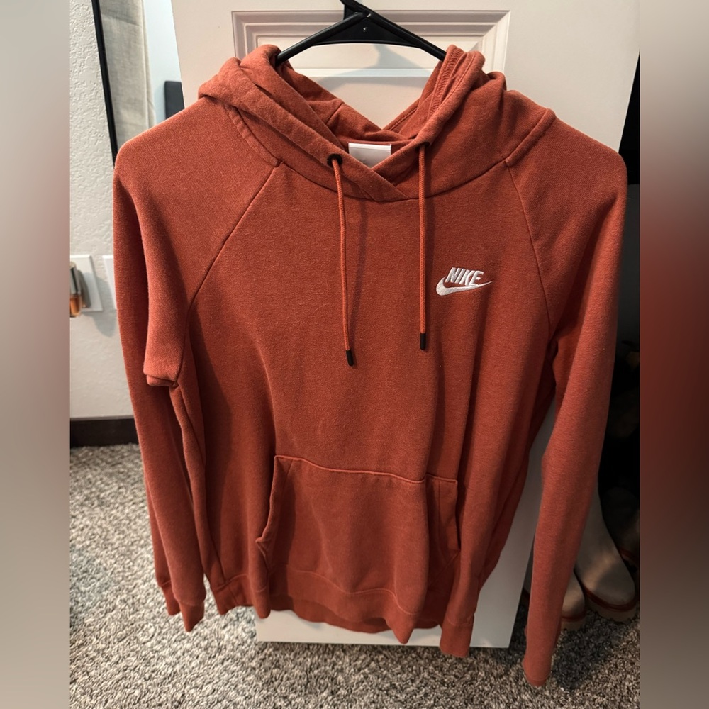 Burnt Orange Nike Hoodie